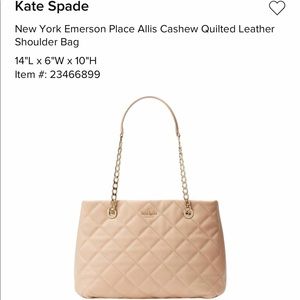 Kate Spade - Emerson Place Allis Quilted Leather
